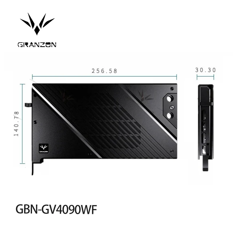 Rtx 4090 Water Block Full Cover - Bloc de refroidissement liquide Granzon pour